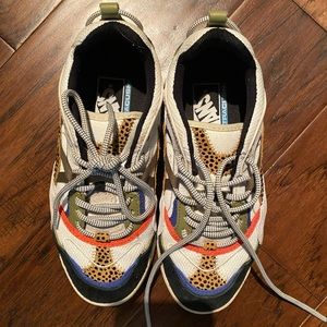 Vans Sneakers with colorful & animal print details
